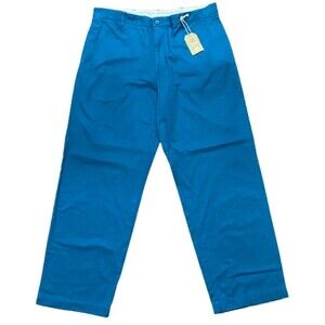 Chaps Ralph Lauren Chino Relaxed Fit Casual Teal Green Pants Men's NWT 38 x 32